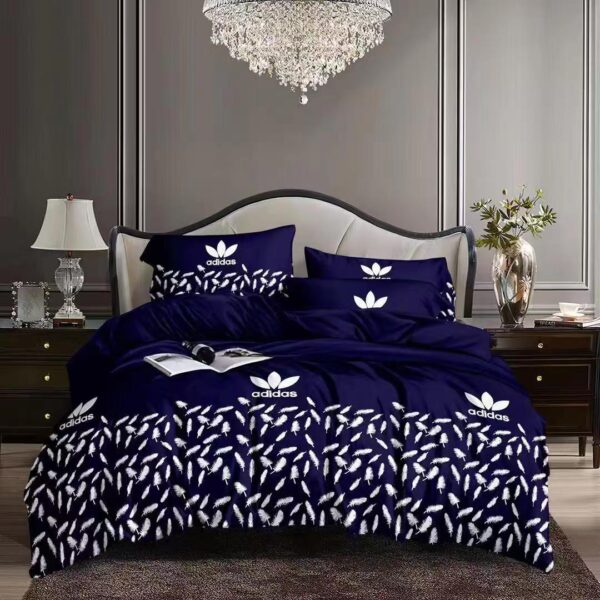 Bed spread blue
