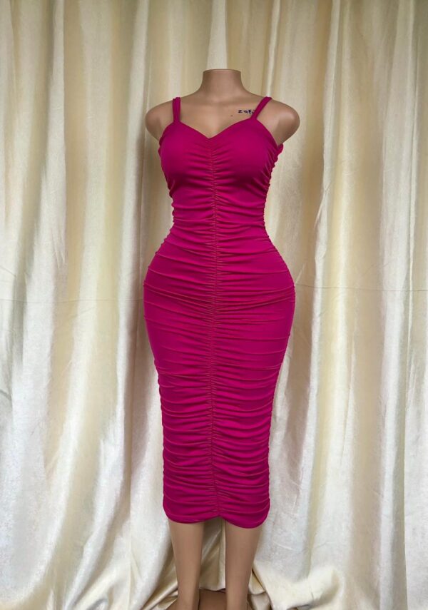 Wine Color Gown